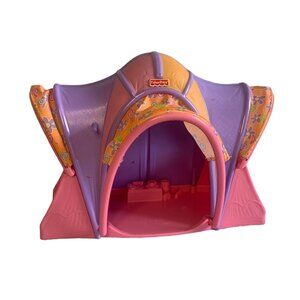 Fisher Price Loving Family Pink Camping Tent dollhouse Camping Fun 2004